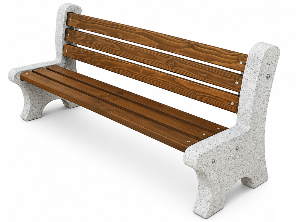 AKT-401 Beton Ahşap Banklar