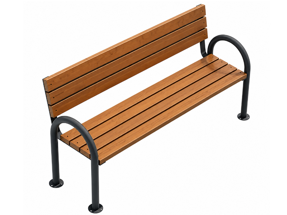 AKT-115 Metal Ahşap Banklar