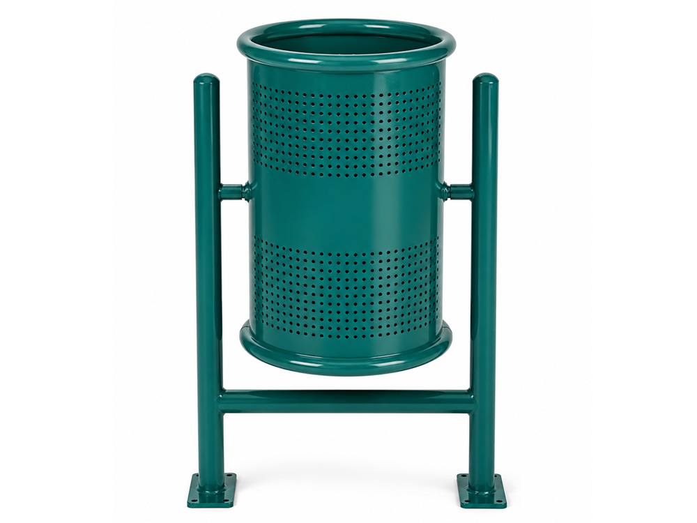 AKT-212 Açık Alan Metal Çöp Kovaları